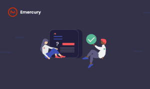 An illustration symbolizing an email marketing guide