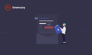 an illustration symbolically representing a guide to email content best practices